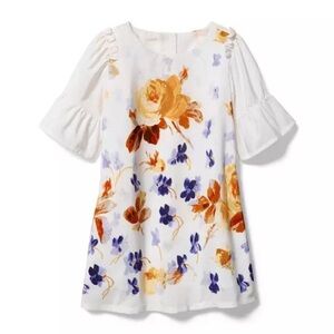 Janie and Jack Floral Ruffle Dress